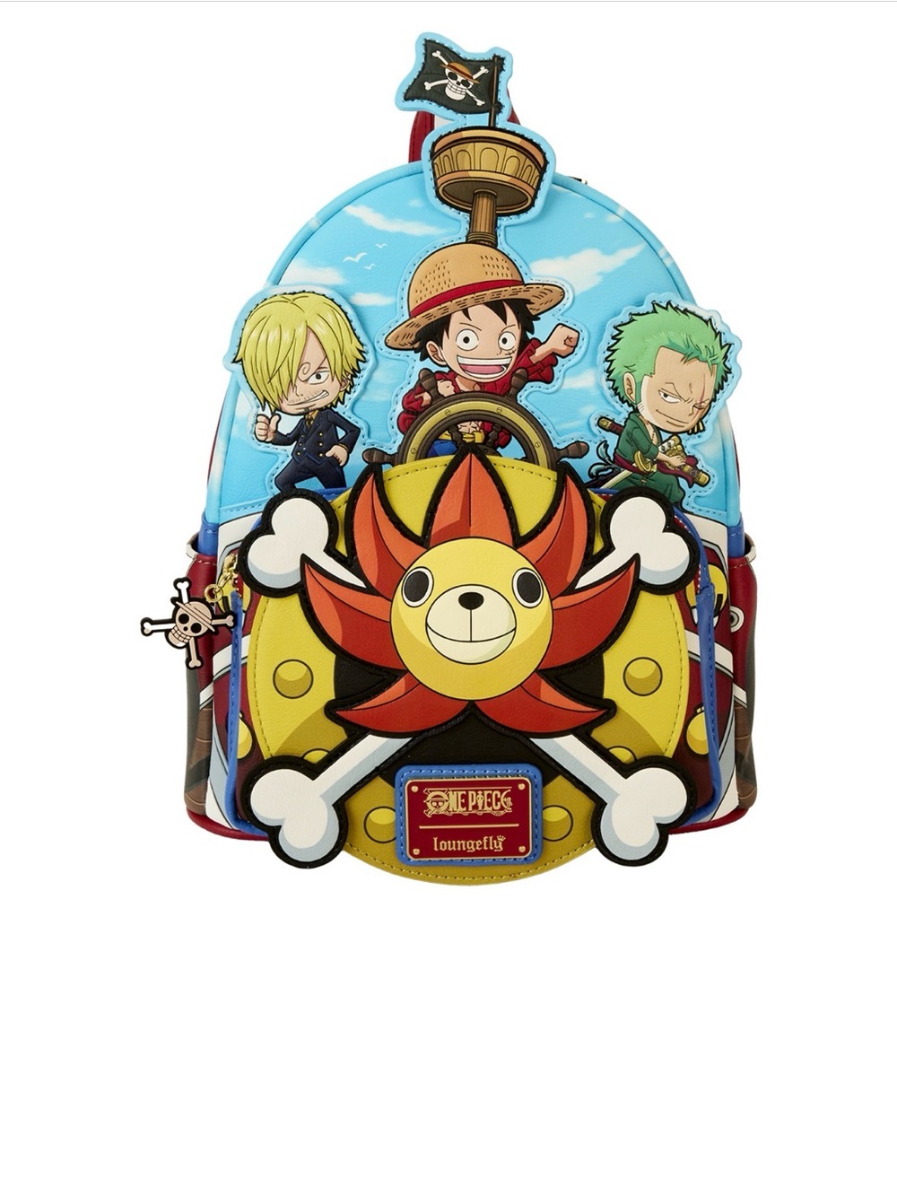 Loungefly One Piece Thousand Sunny Ship Mini Backpack